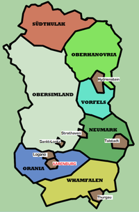 les 7 districts