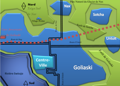 Goliaski et ses environs