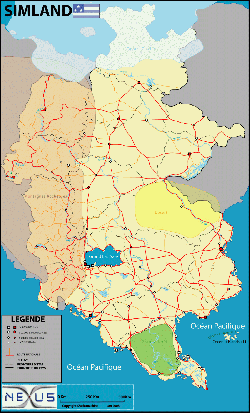 Carte des Nationales.